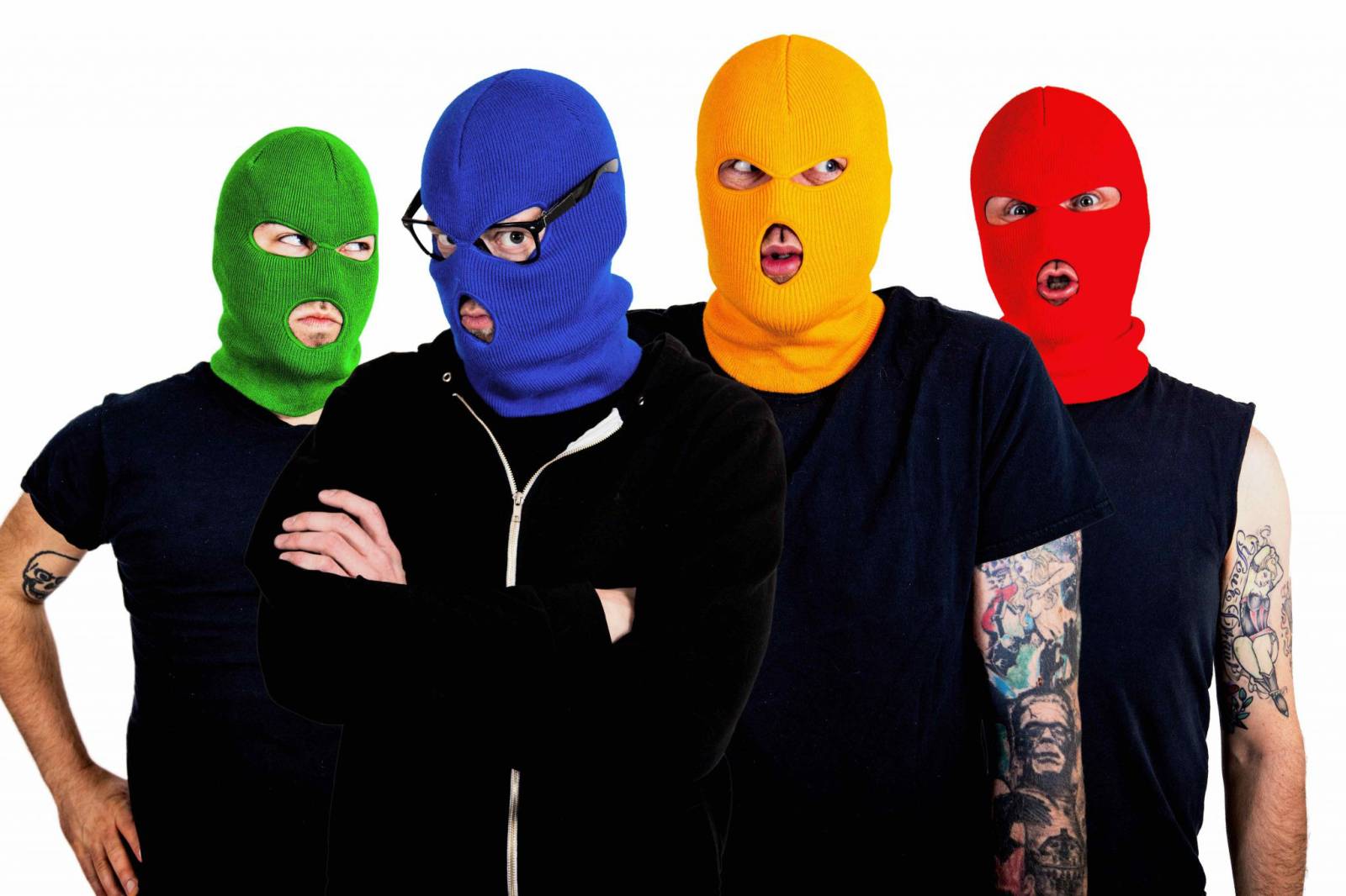Masked Intruder on punkrock extravaganza; including Kepirights, Priceduifkes, Lone Wolf and Sidewalk